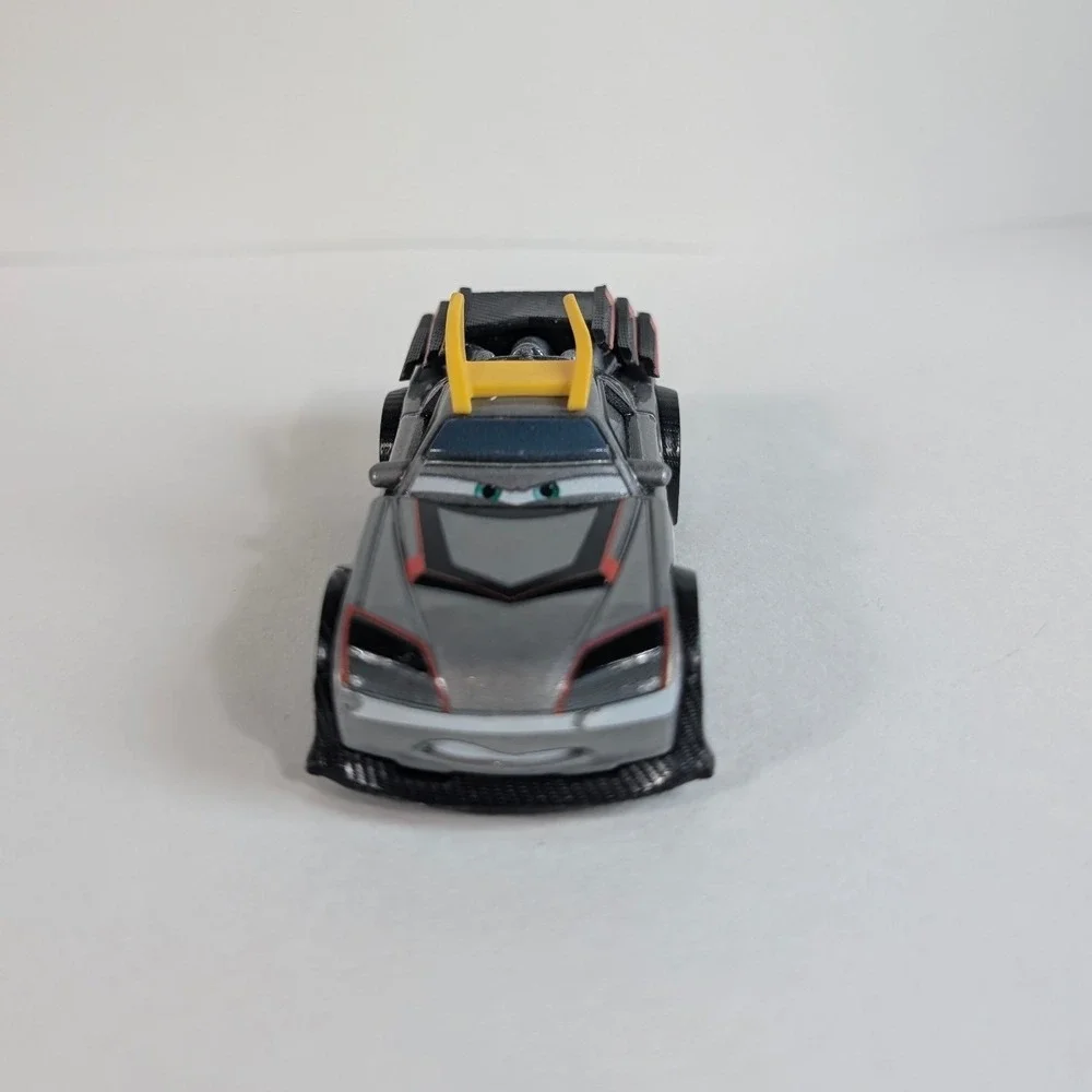 Disney Pixar Cars Mattel Kabuto Silver Diecast Tuner Car 1:55 Scale P07A